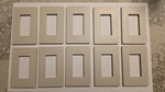Lutron SC-1-ST Satin Finish Gang Wallplates, Stone **make Offer**. Fixed Price $6.00.