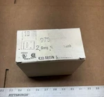 Mulberry 97522 Gang Toggle Blank Combo Plate 430 Satin Stainless Box Of 10. Fixed Price $22.00.