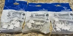 (3)- Leviton Cat 41084-BWB White Quickport Insert Packs. 30PCS.. Fixed Price $17.89.