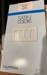 Lutron SC-4-TP Four Gang Satin Cover Taupe Color. Fixed Price $24.00.
