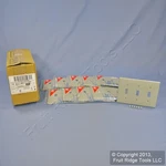 Leviton 80711-GY Gray 3-GANG Toggle Switch Unbreakable Nylon Wallplates 10PCS. Fixed Price $26.59.