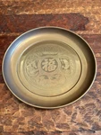 Vinatge Pwf 12 Brass Plate Dish Wall Decor Hong Kong. Fixed Price $32.90.