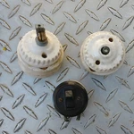 Lot Of Vintage Ceramic Ceiling Light Fixture And Wall Switch Leviton. Fixed Price $20.00.