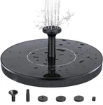 Solar Power Bird Bath Fountain Pump Upgrade 1.4W With Nozzle. Fixed Price $7.65.