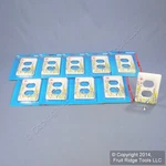 Leviton 89503-WFL Wildflower 1-GANG Duplex Ceramic Standard Wallplate Cover 10PC. Fixed Price $56.99.