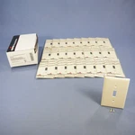 Cooper PJ1LA Light Almond 1-GANG Mid-size Toggle Switch Nylon Wallplates 25PCS. Fixed Price $16.14.