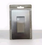 Lutron Switchplate Wallplate Gloss Finish Stainless Steel CW-1B-SS New Unopened. Fixed Price $9.99.