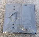 Red Dot S419E 2 Gang Weatherproof Outdoor Outlet /gfci & Switch Cover Plate. Fixed Price $22.95.