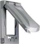 Hub MX1050S Single-gang Weatherproof Heavy Duty Universal Flip Cover, 2.87"W. Fixed Price $7.42.