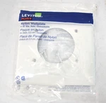 Leviton Plus+ Nylon Wall Plate 2.15" Dia Hole Unbreakable Genuine Oem Receptacle. Fixed Price $8.24.