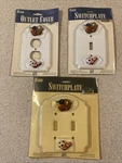 Figi Wooden Switch Plate Outlet Covers Soccer Love Of Sports White Lot 3. Fixed Price $17.00.