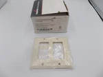 10X Cooper Almond Decorator Standard Thermoset Wallplate Gfci Gfi Cover 2152A. Fixed Price $9.99.