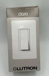 Lutron Claro Switch, 15-AMP/SINGLE-POLE, Slate (SC-1PS-SL) New Box Kj-ta. Fixed Price $30.00.