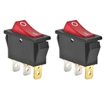 Pack 120927-24 Off Volt 3 Prong Plug Rocker Switch Lighted For Electric. Fixed Price $19.98.