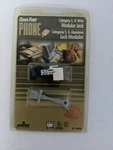 Quick Port Phone Leviton CAT-5 40838 Category 5,8- Wire Modular Jack. Fixed Price $5.99.