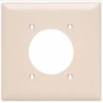 Legrand P&s 2 Gang Power Outlet Receptacle Wall Plate, Light Almond. Fixed Price $22.27.