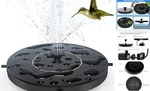 Solar Fountain, Floating Powered Water Pump For Bird Bath, Auto. Fixed Price $18.97.