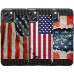 For Iphone SE/12/13/14/15/16 Pro Max Usa Flag Flexible Tpu Case. Fixed Price $11.99.