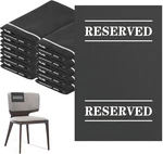 10 Pcs Reserved Chair Signs Cloth Church Placeholder Pew. Fixed Price $27.38.