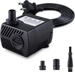 Fountain Pump, 80GPH(4W 300L/H) Submersible Water Durable Outdoor. Fixed Price $12.75.