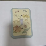Vtg Hand Painted Noah's Ark Switch Outlet Plate Cover Nursery Room. Fixed Price $14.99.