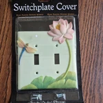 Dragonfly &waterlily Switch Plate Cover By Ibis And Orchid Design New. Fixed Price $12.00.