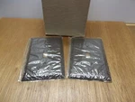 (QTY.2) Mulberry Brown Wrinkle Metal 1 Gang Jumbo Toggle Switch Wall Plate Usa. Fixed Price $9.70.