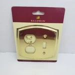 Baldwin Brass Colonial Toggle Switch*outlet Wall Plate Solid #4767-030. Fixed Price $17.75.