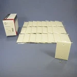 Cooper 2029A Almond 1-GANG Blank Plastic Mid-size Wallplate Cover Box Mount 25PC. Fixed Price $23.74.