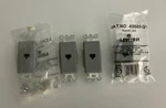 Lot Of Leviton Decora Communication Circuit Accessory Data Jack 40680 Gray. Fixed Price $6.00.