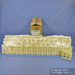 Leviton 86016 Ivory 2-GANG Duplex Outlet Plastic Standard Wallplate Covers 50PCS. Fixed Price $44.17.