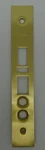 Baldwin Armor Front Plate 6080-040-00142 1-1/4 X 8" Polished Brass 92IA. Fixed Price $14.99.
