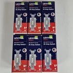 Leviton CS120-2TS Amp Switch Light Almond Plus+ Commercial Grade Lot Of 6 New. Fixed Price $18.95.