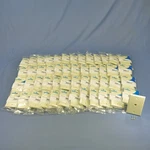 50 Leviton Almond Flush Mount Telephone Jack Wallplates 6P4C Type 625B4 40949-A. Fixed Price $56.99.
