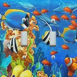 Tropical Fish Ocean Sea Water Beach Image Light Switch Wall Plate Outlet Cover. Fixed Price $12.00.