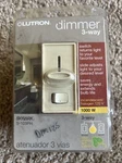 Brand New Lutron S-103PH Skylark Dimmer 3-WAY 1000W 120V Rocker Switch Ivory. Fixed Price $20.00.