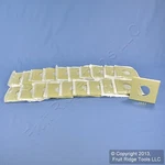 Leviton 80526-I Ivory 2-GANG 2.15" Dryer Outlet Midway Thermoset Wallplate 20PCS. Fixed Price $23.74.