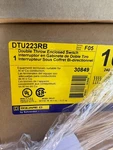 New Square Double Throw Enclosed Switch: DTU223RB. Fixed Price $350.00.