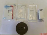 QTY=5: Leviton White Cover Plates R42-PJ1-W R42-80401-W Data Ports P&s Switch. Fixed Price $16.15.
