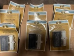 9X Hampton Bay Lighting Straight Connector Black White Tracks 621815. Fixed Price $45.00.
