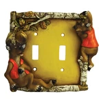 Rivers Edge Products Toggle Light Cover Plate, 2 Gang Switch, With. Fixed Price $7.99.