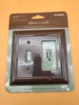 Allen + Roth Toggle Decorator Combo Plate Cover #0149302 Electrical Finish New. Fixed Price $13.95.