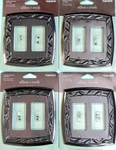 Allen Roth Eastview Double Decorator Wall Plate Oil Rubbed Bronze 0364629. Fixed Price $25.00.