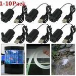 Dc 5V Usb Mute Small Pump For Garden Watering Mini Fountain Submersible. Fixed Price $12.95.