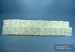 Leviton 78003 Light Almond 1-GANG Duplex Plastic Standard Wallplate Cover 25PCS. Fixed Price $24.69.