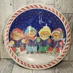 LM1 Lucy And Me Rigg Winter Christmas Bears 7 3/8" Plates, Set Of 10 Cr Gibson. Fixed Price $7.99.