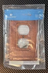 Brainerd Dark Oak Wood Single Duplex Outlet Cover Wall Plate #126424. Fixed Price $18.54.