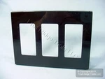 Leviton 80311 Brown 3-GANG Decora Screwless Snap-on Wallplate Covers Gfci 10PCS. Fixed Price $52.24.