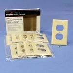 Cooper 5132V Ivory 1-GANG Duplex Receptacle Nylon Wallplates Outlet Cover 10PCS. Fixed Price $10.43.