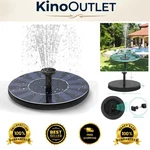 Floating Solar Fountain Pump 160L/H Flow Rate For Oxygen Circulation Outdoors. Fixed Price $14.44.
